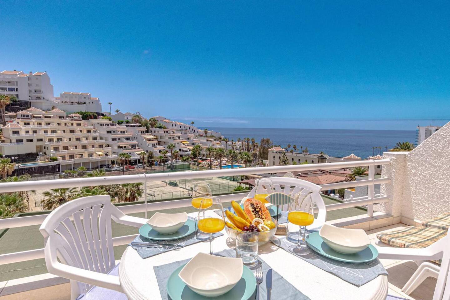 Sunny Oceanview Terrace By Dream Homes Tenerife Acantilado de los Gigantes Exteriér fotografie