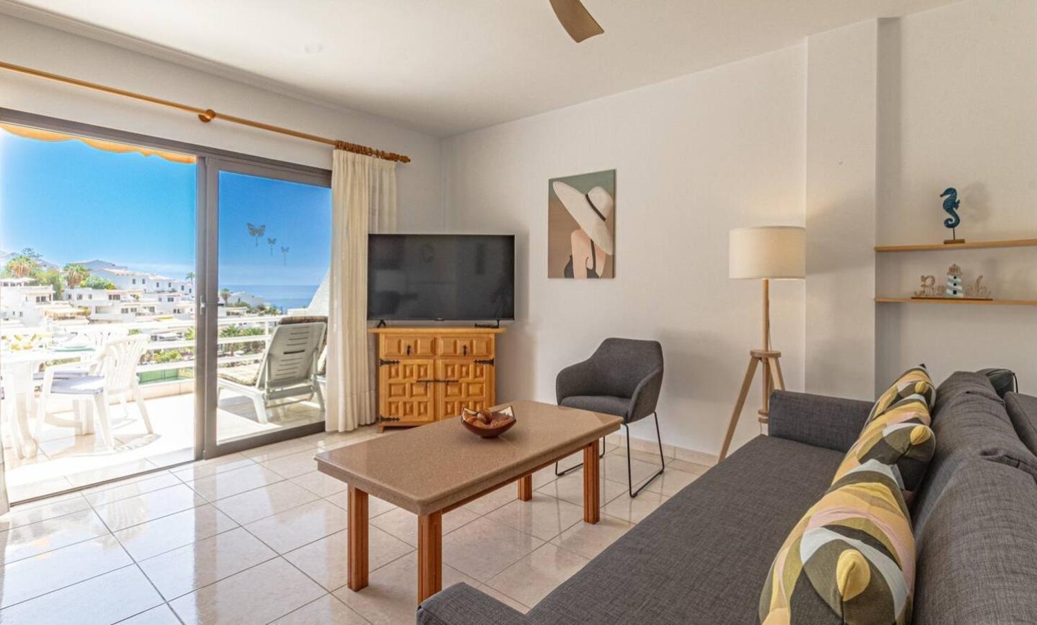 Sunny Oceanview Terrace By Dream Homes Tenerife Acantilado de los Gigantes Exteriér fotografie