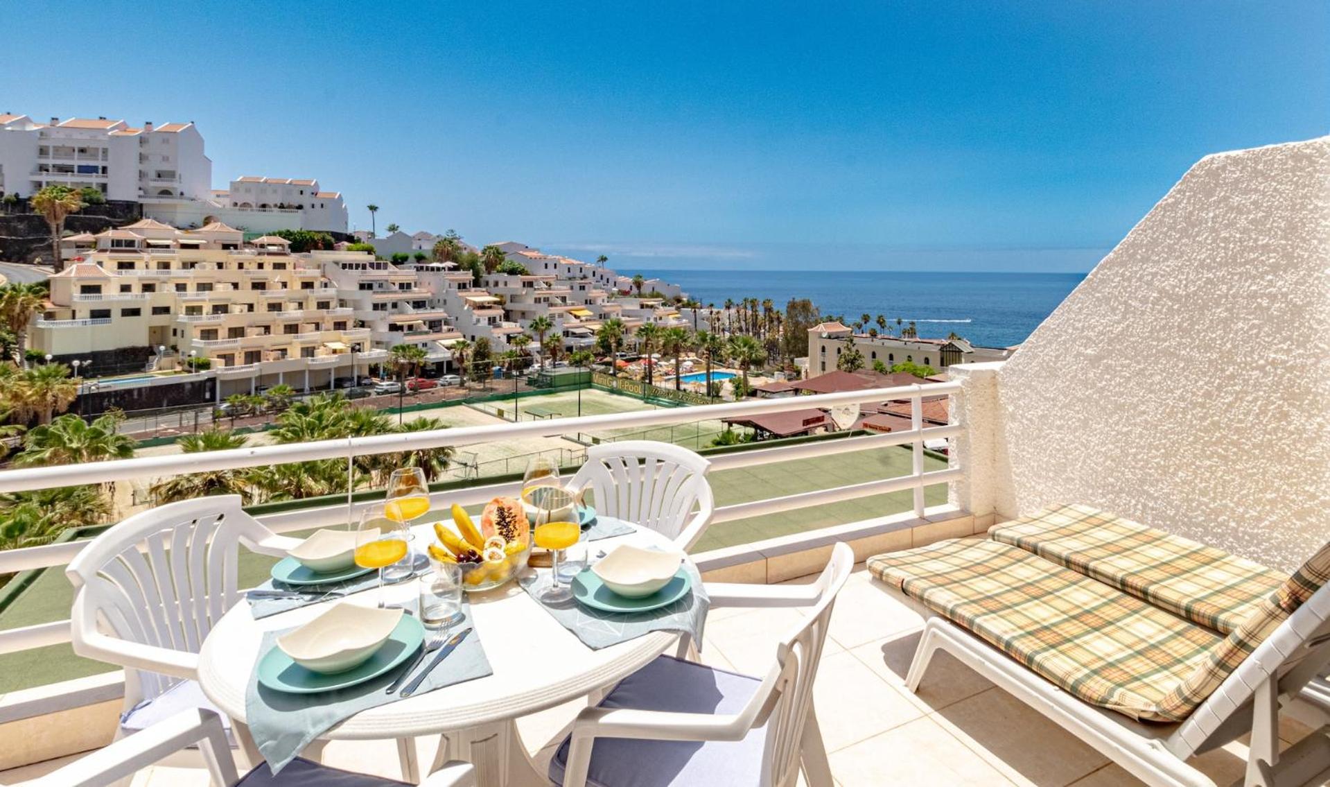 Sunny Oceanview Terrace By Dream Homes Tenerife Acantilado de los Gigantes Exteriér fotografie