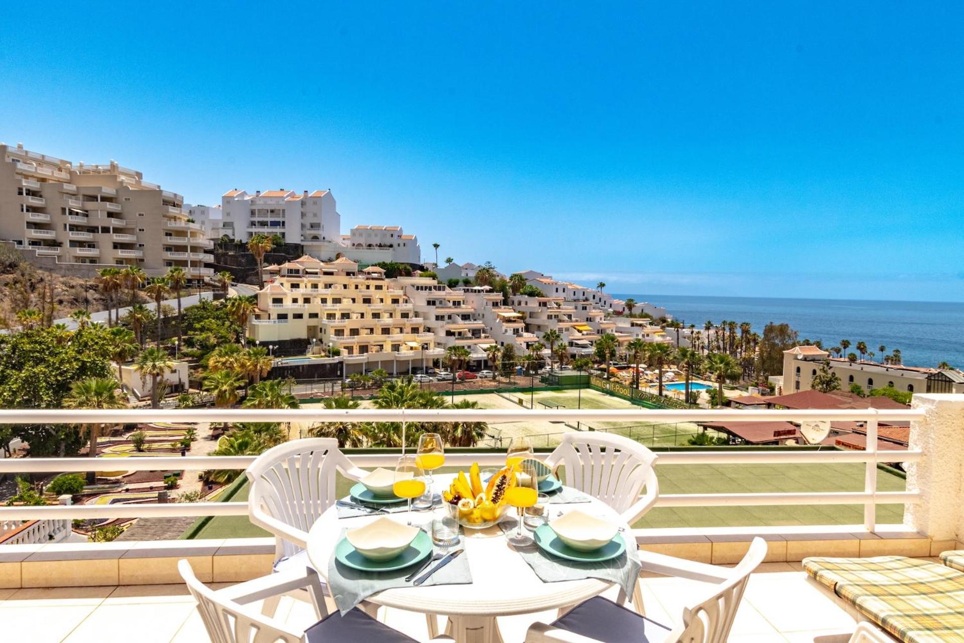 Sunny Oceanview Terrace By Dream Homes Tenerife Acantilado de los Gigantes Exteriér fotografie