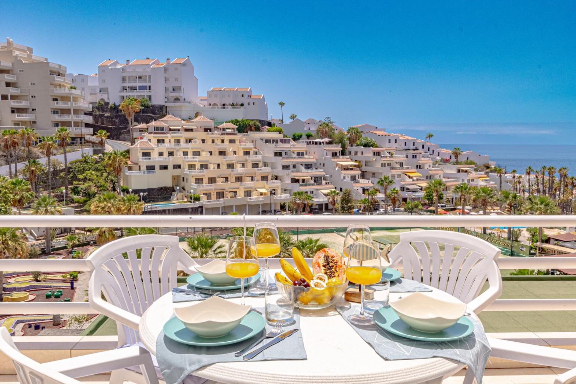 Sunny Oceanview Terrace By Dream Homes Tenerife Acantilado de los Gigantes Exteriér fotografie